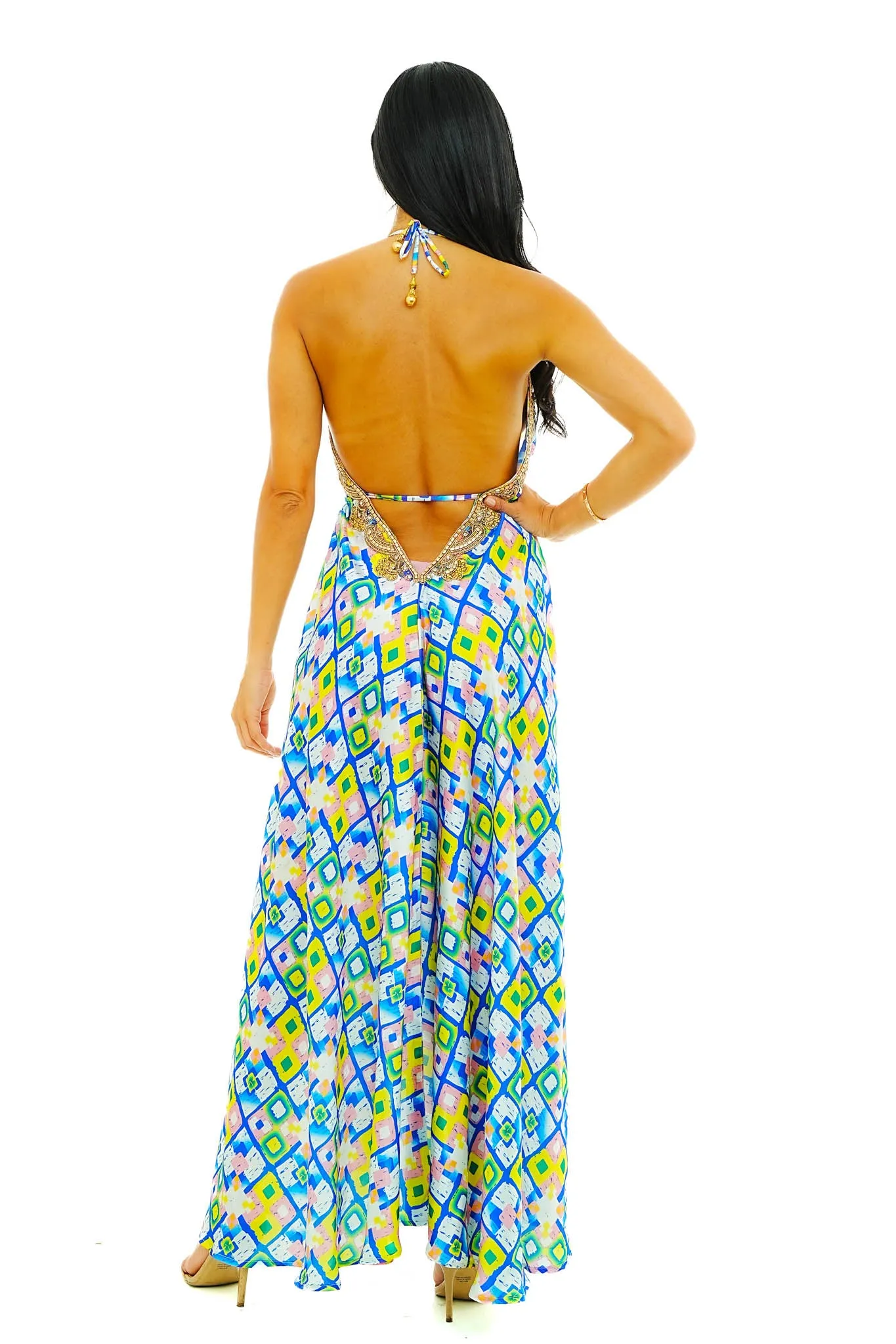 Santorini Scarf Dress