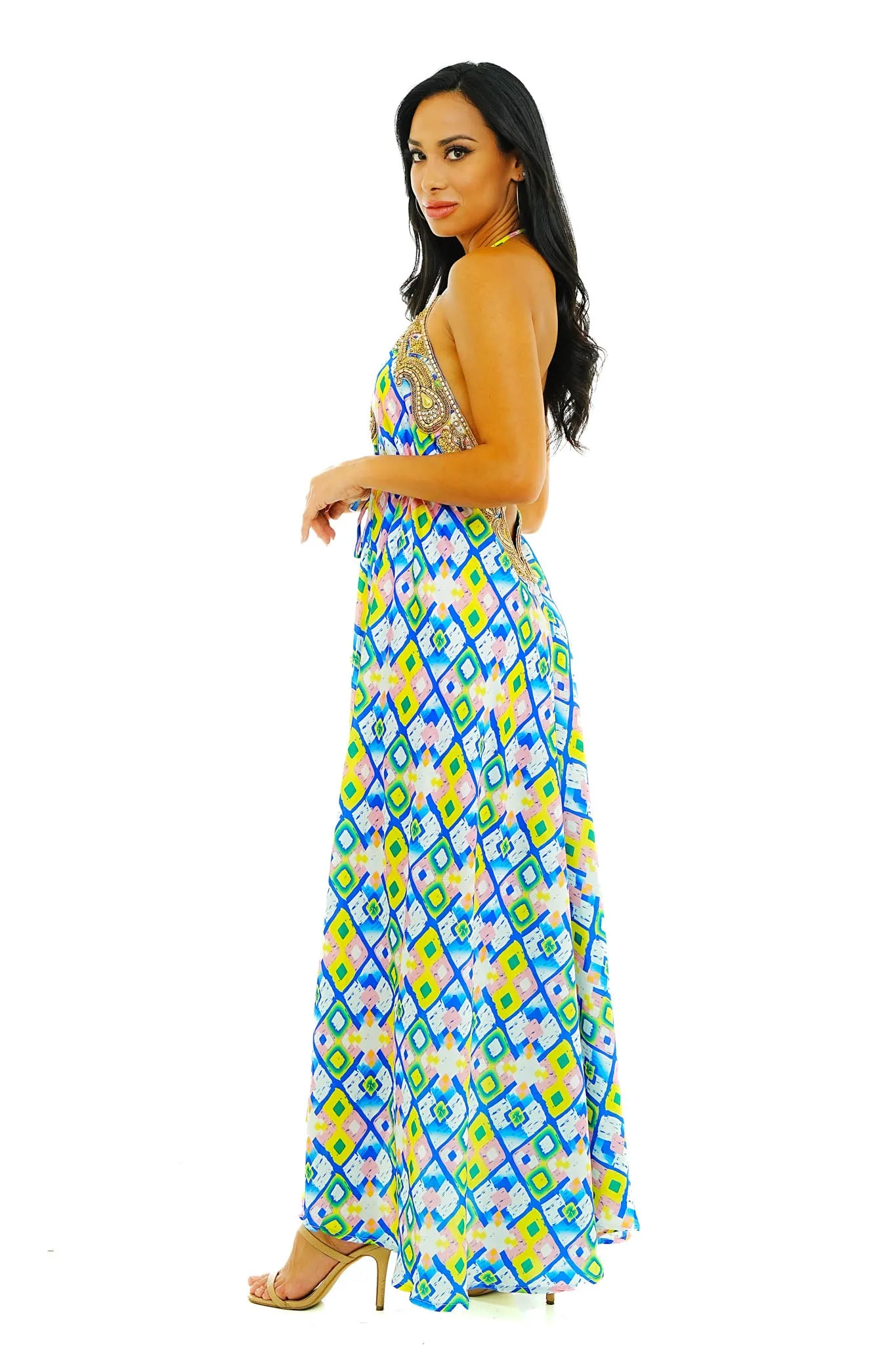 Santorini Scarf Dress