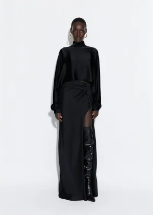 Satin Caftan Top
