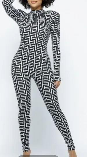 Sexy Zebra Jumpsuit