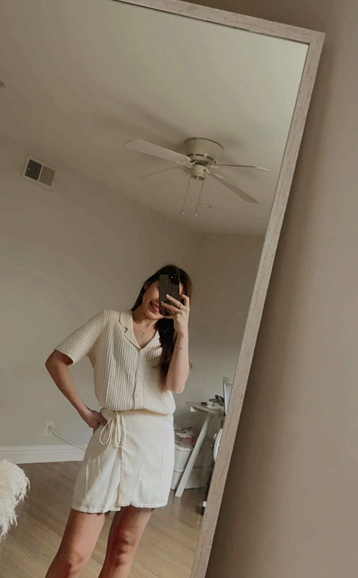 Short Sleeve Button Up Cardigan