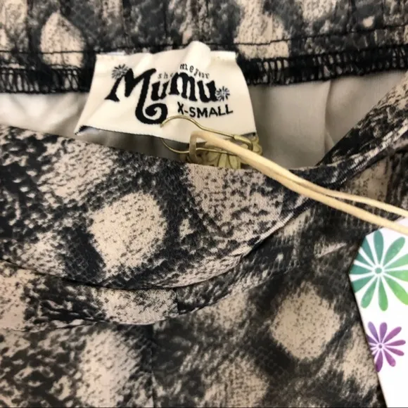 Show me your mumu skater skirt NWT black diamond