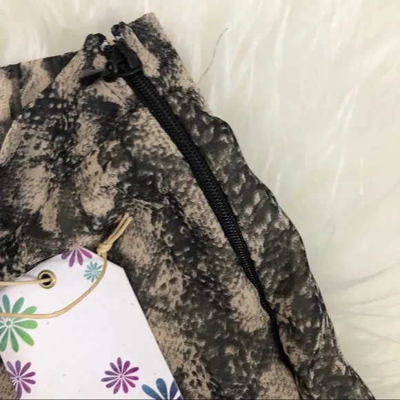 Show me your mumu skater skirt NWT black diamond