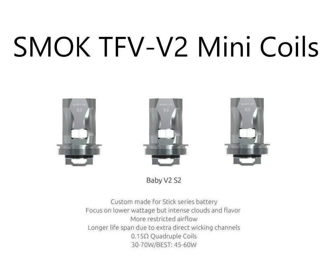 SMOK MINI V2 MESH COILS - PACK OF 3