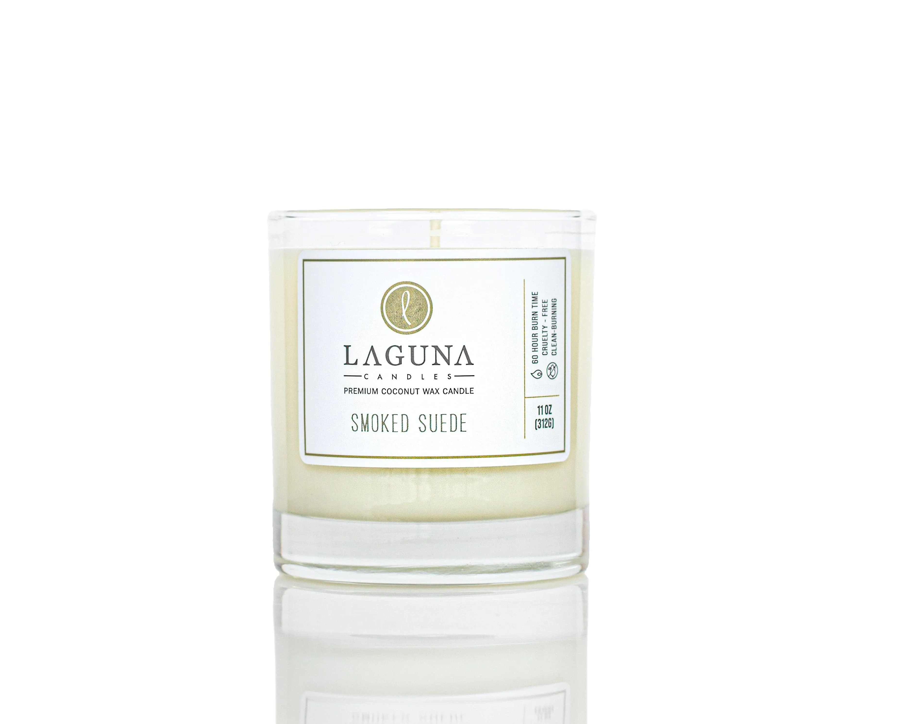 Smoked Suede 11oz Classic Candle