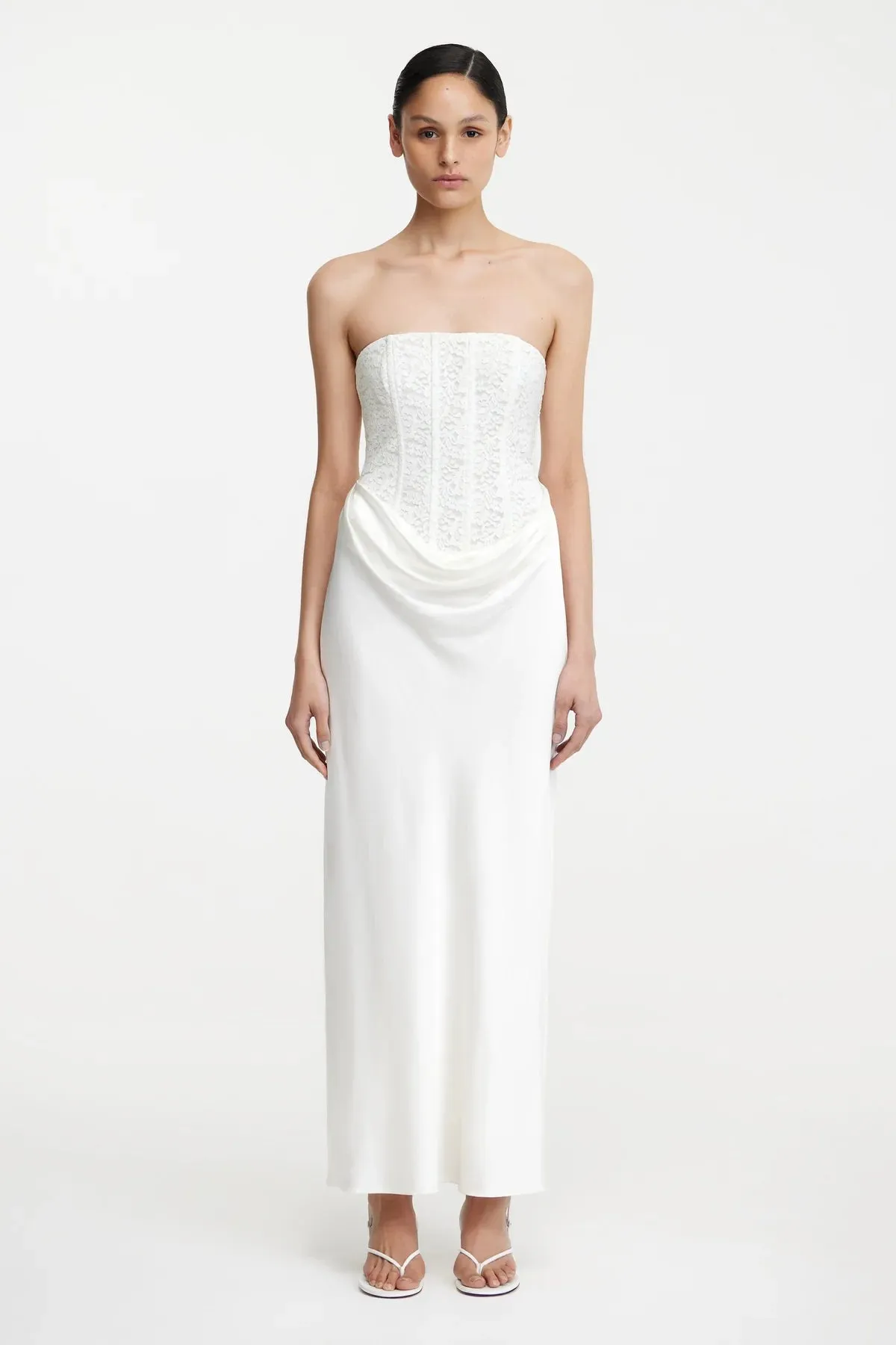 SOFIYA STRAPLESS MAXI DRESS