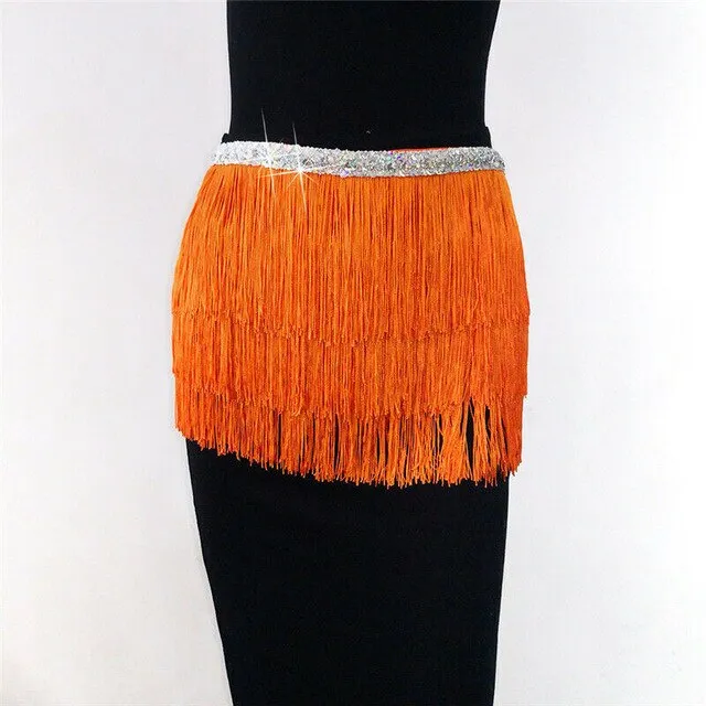 Solid Color Mini Skirt
