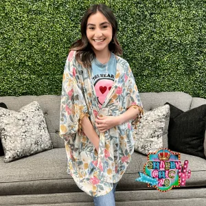 Spring Floral Kimono