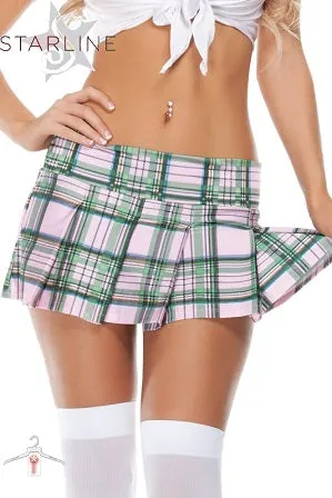 Starline Mini Plaid Skirt SLB2521