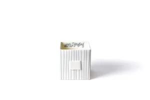 Stone Stripe Mini Nesting Cube Medium
