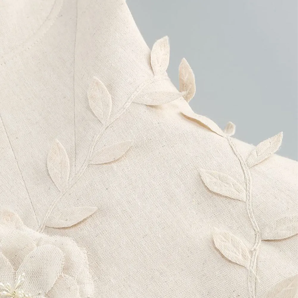 Strapless Sleeveless Simulation Flowers Mini Dress ZNSBA1098