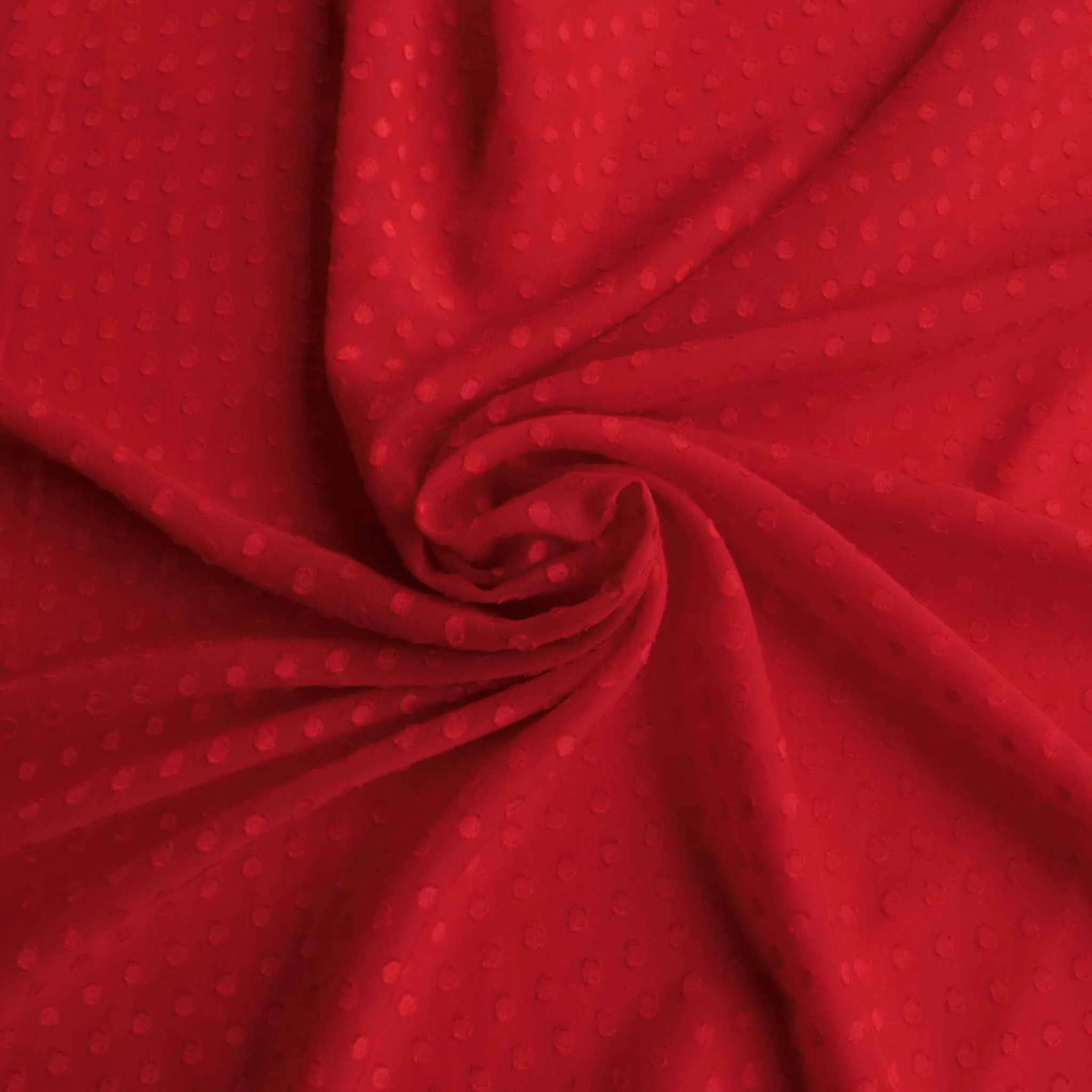 Swiss Clip Jacquard Chiffon - Red and purple