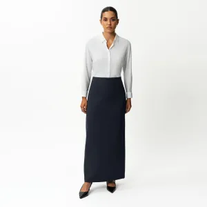 Tailored Ponte Maxi Skirt