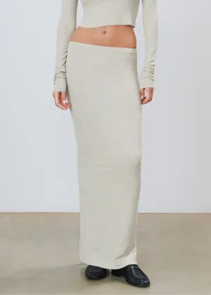 Éterne Emma Skirt in Heather Oatmeal