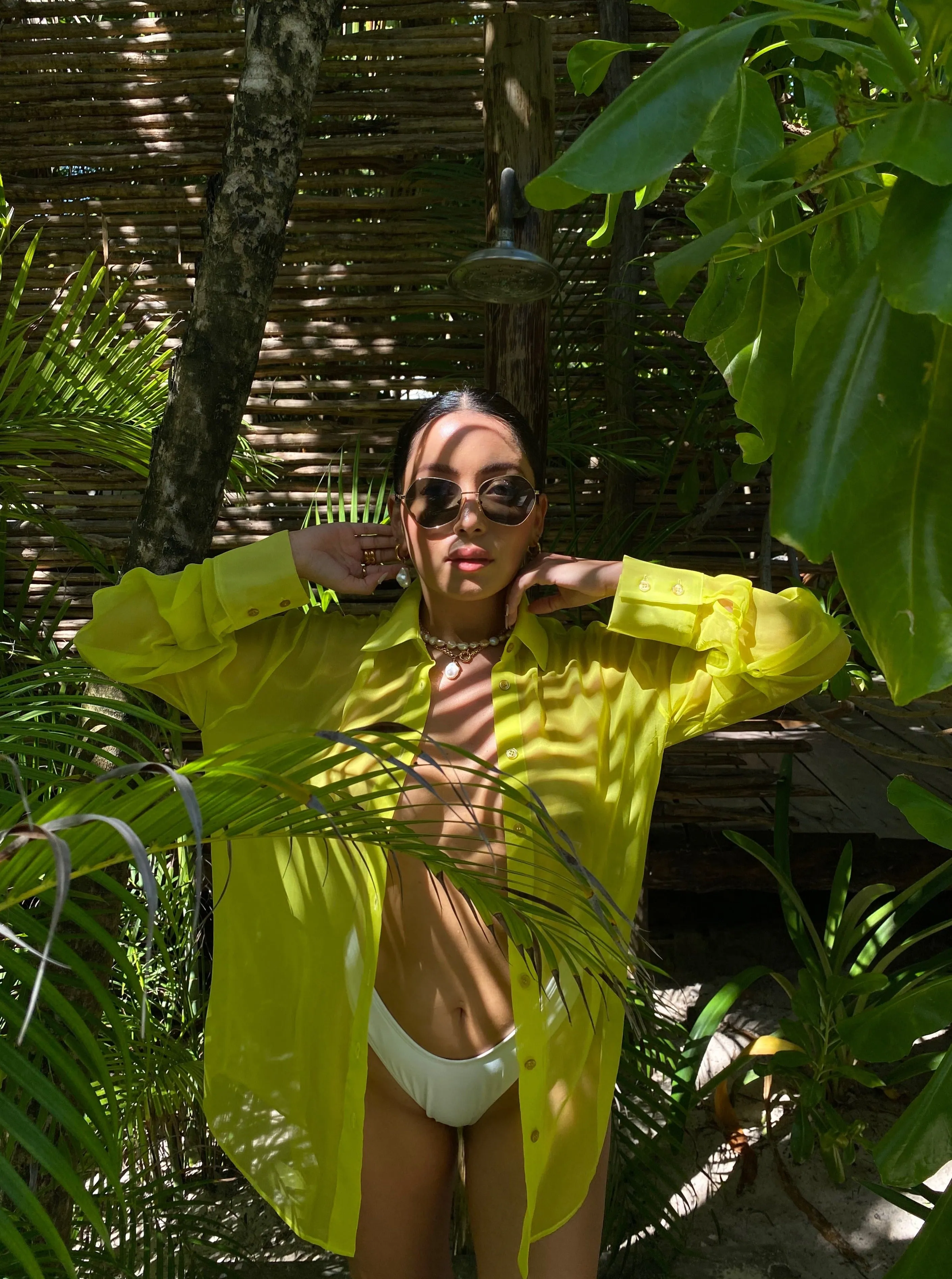 The Gaia Sheer Blouse