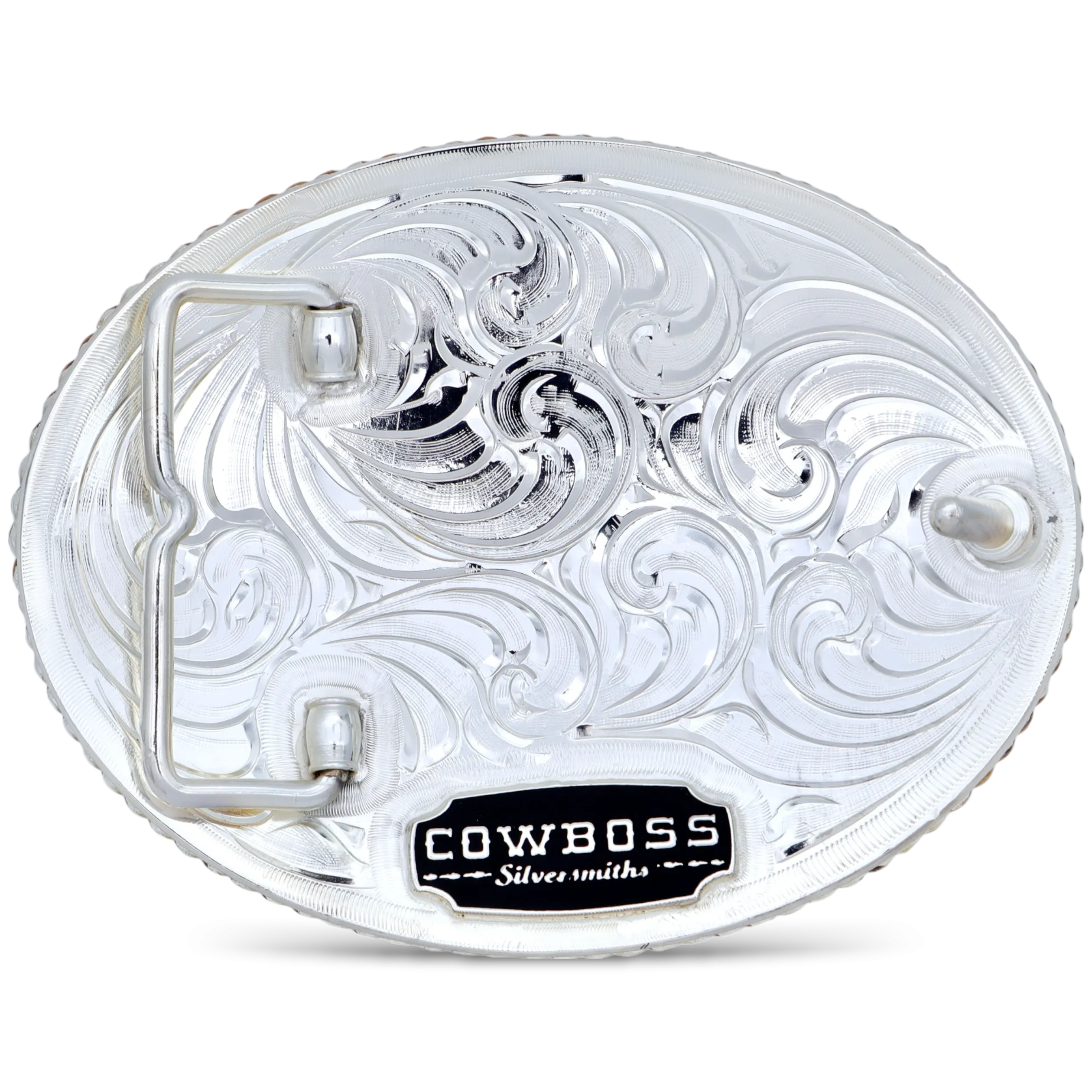 Traditional Round Up Custom Buckle
