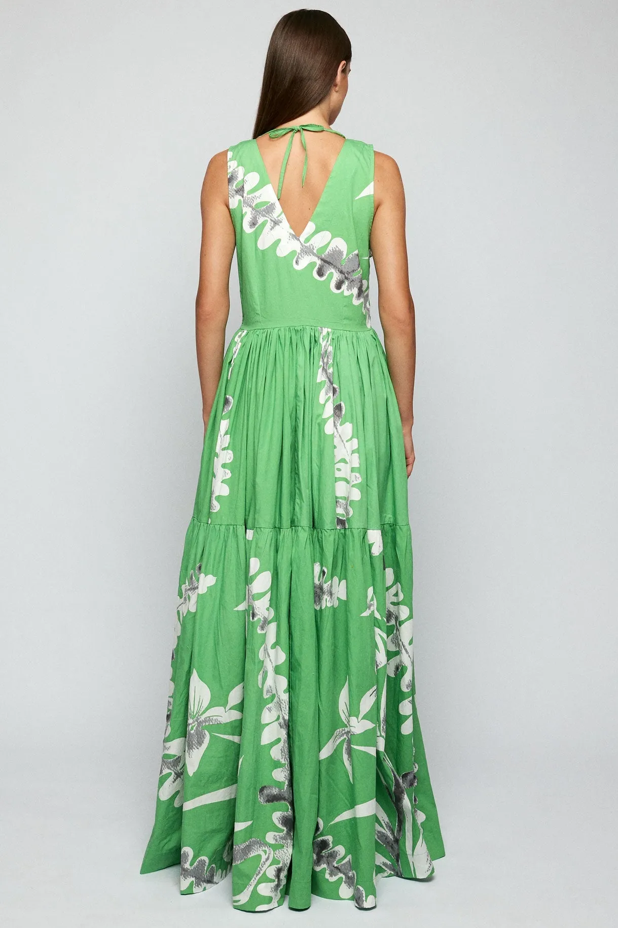 V Neck Maxi