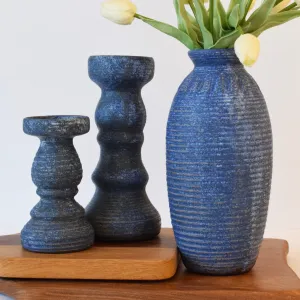 Vase 11" Skinny Blue