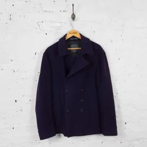 Vintage Calvin Klein Coat - Navy - L