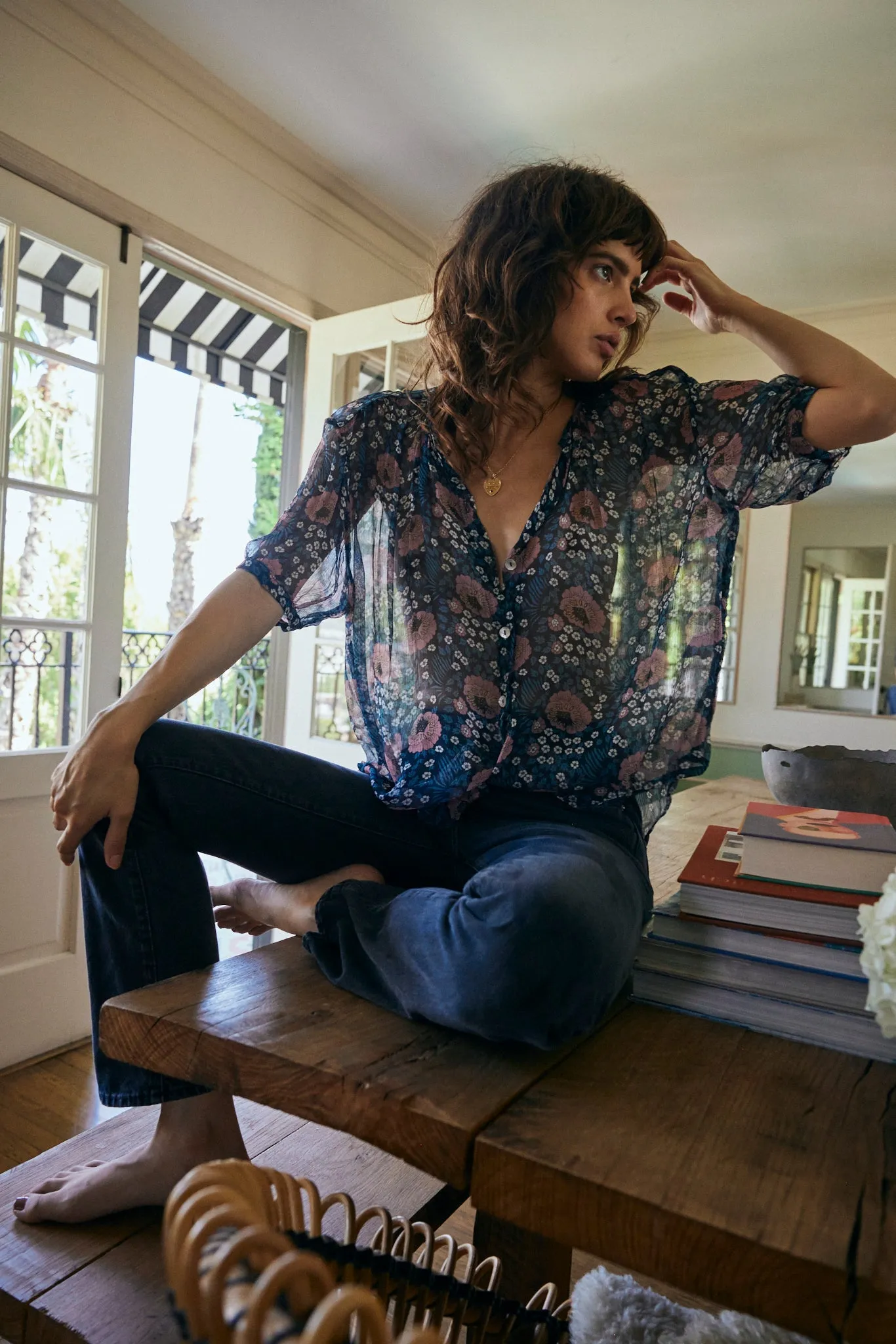 VIOLET TOP