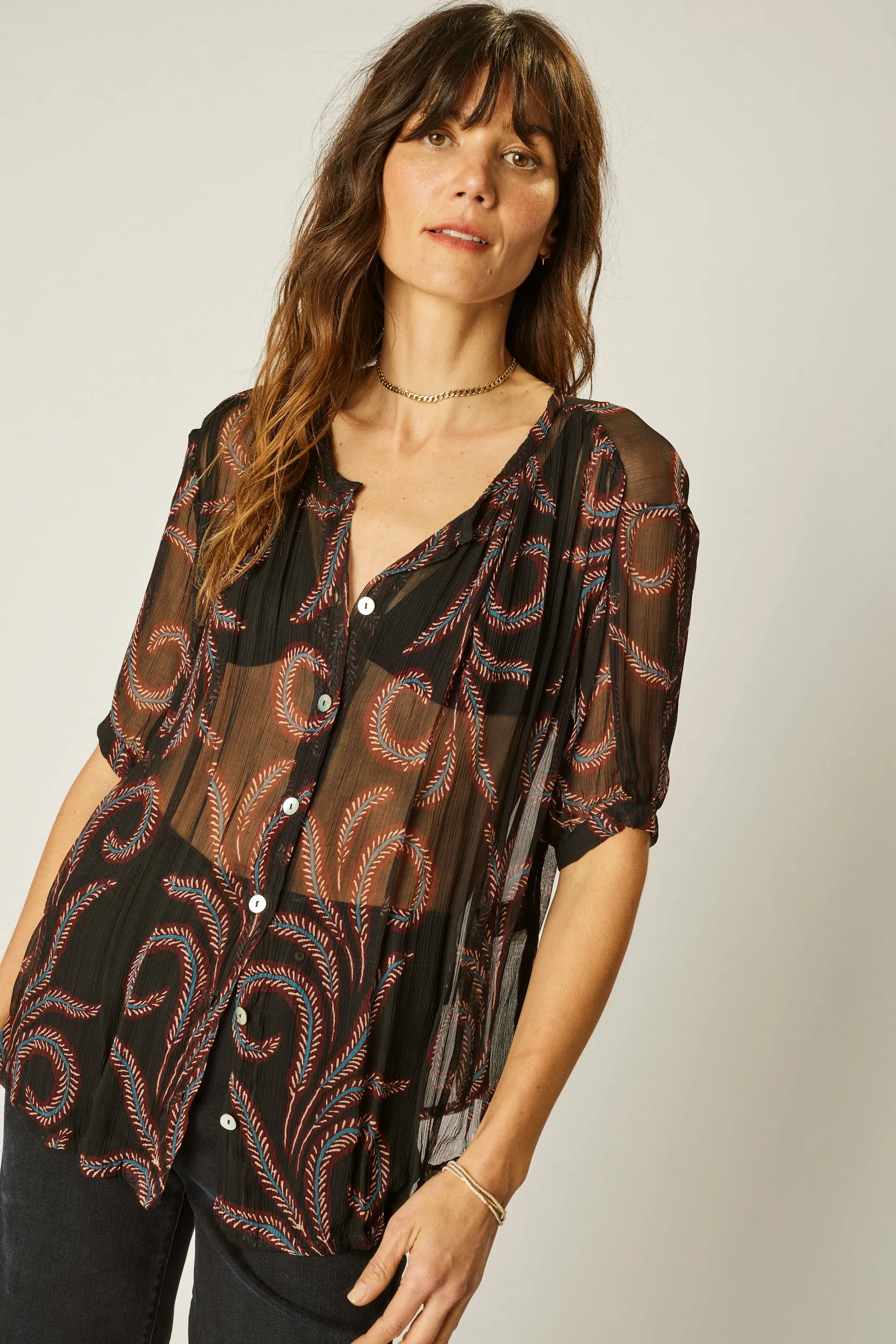 VIOLET TOP