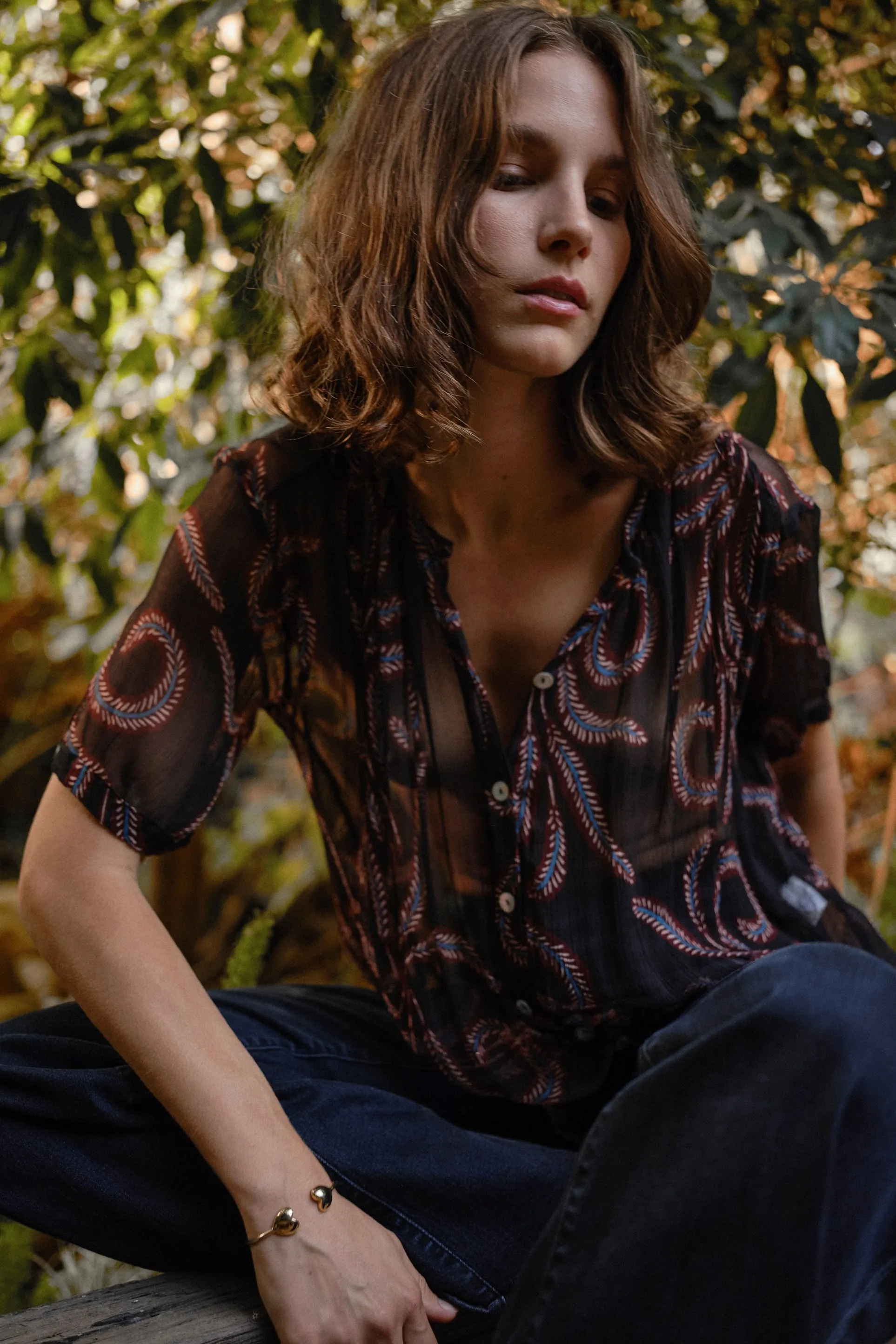 VIOLET TOP