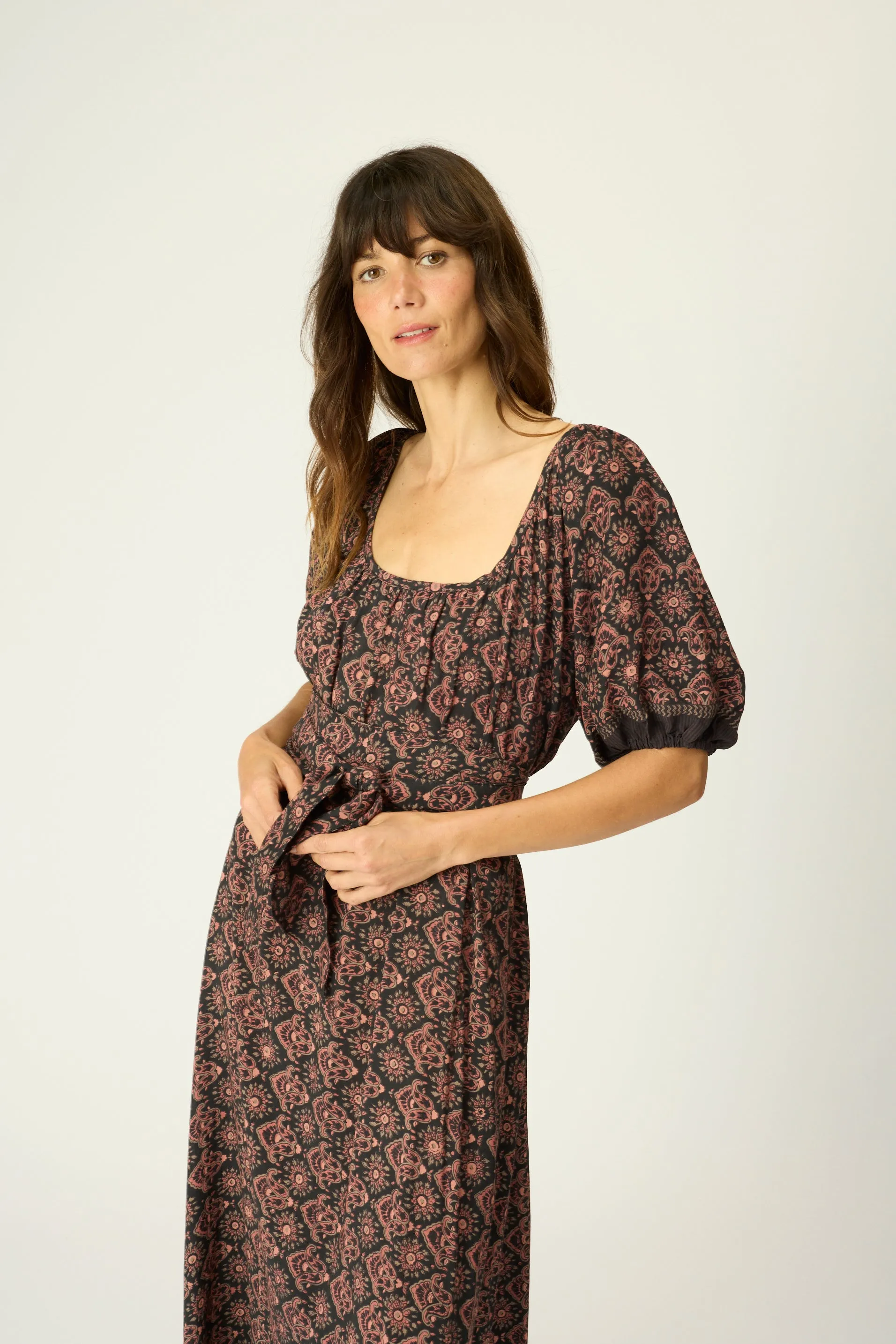 VIVI DRESS WITH SASH