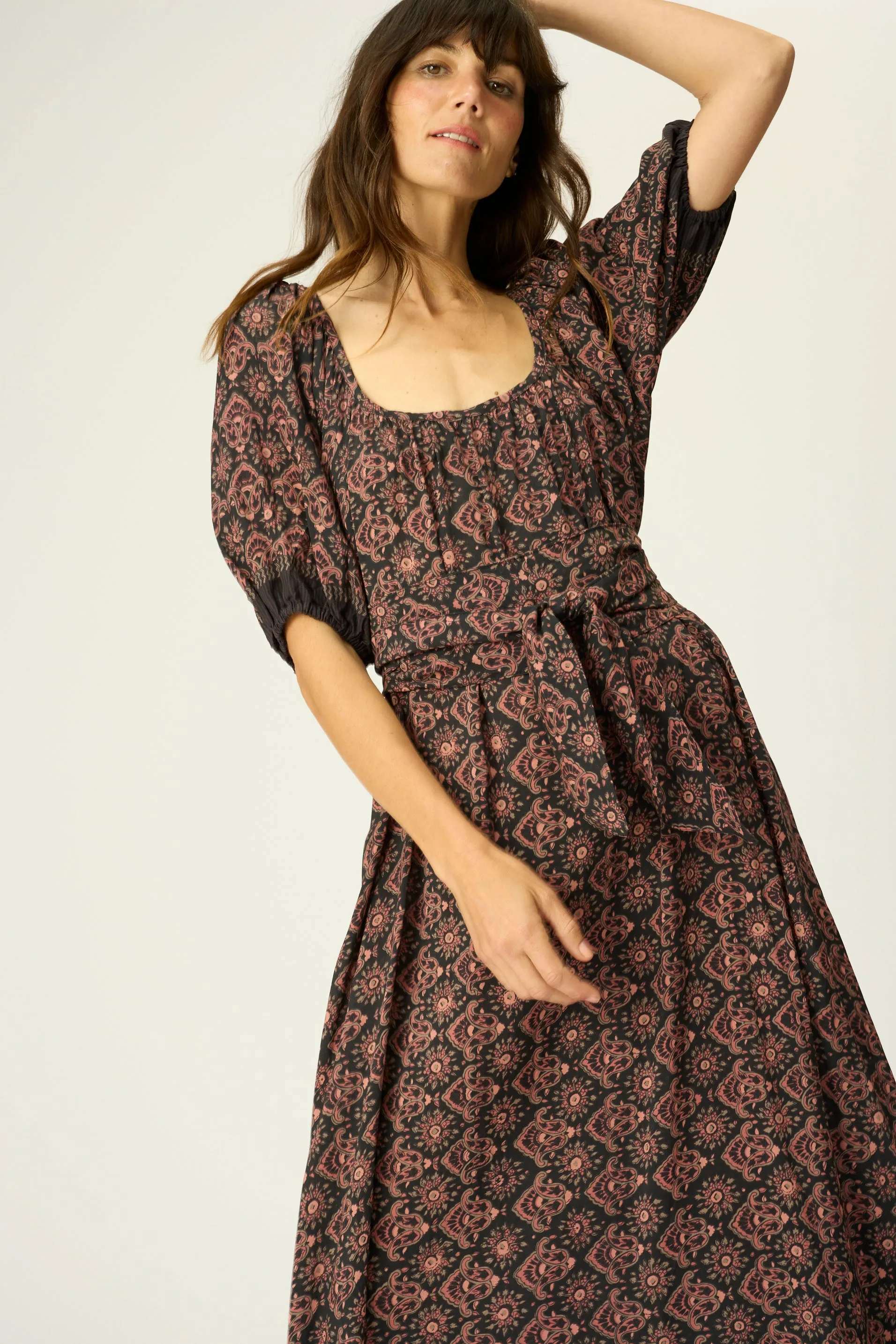 VIVI DRESS WITH SASH