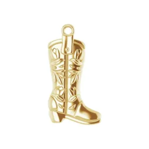 Western Boot Charm