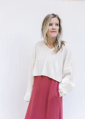 X Marsala T-shirt Maxi