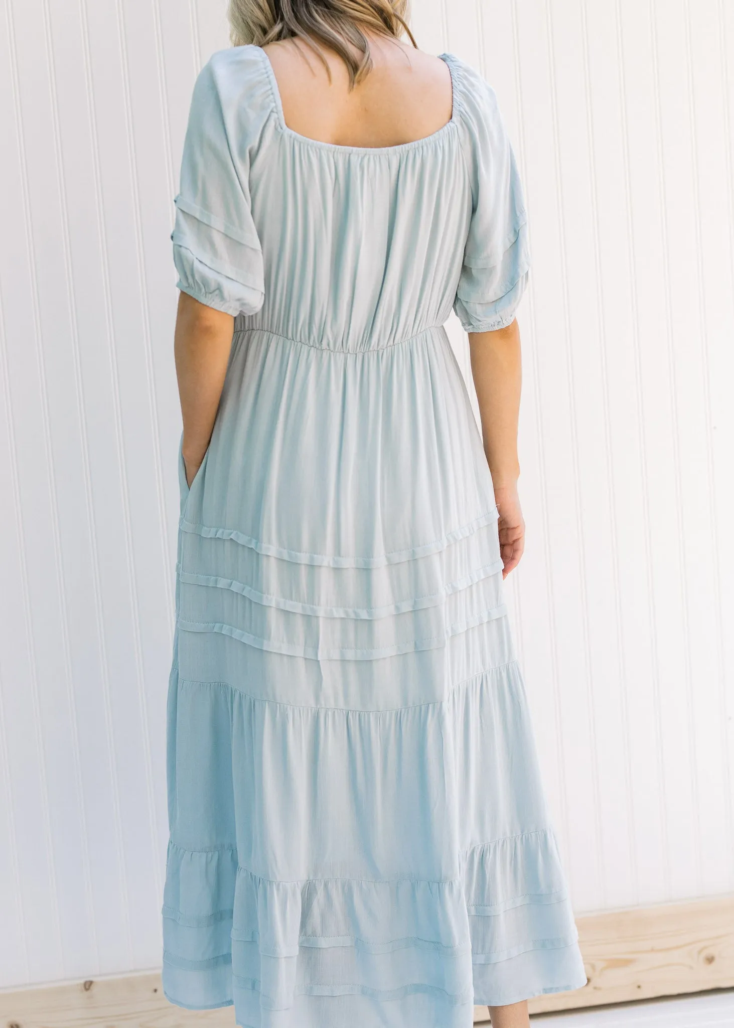 X Seafoam Maxi Dress