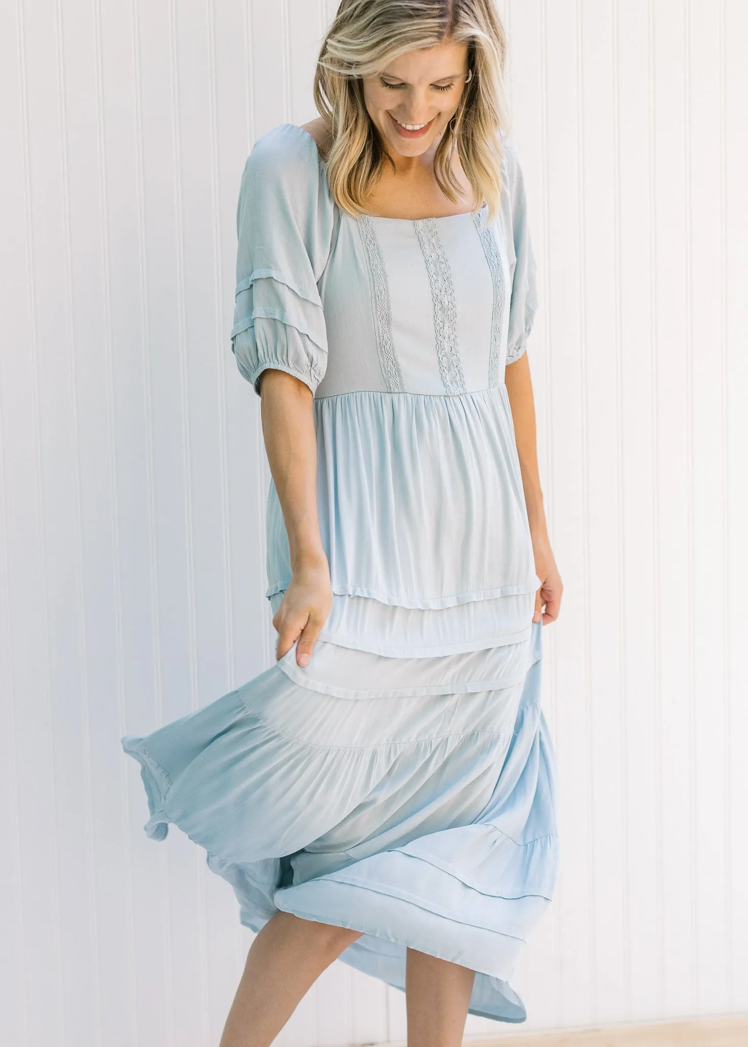 X Seafoam Maxi Dress