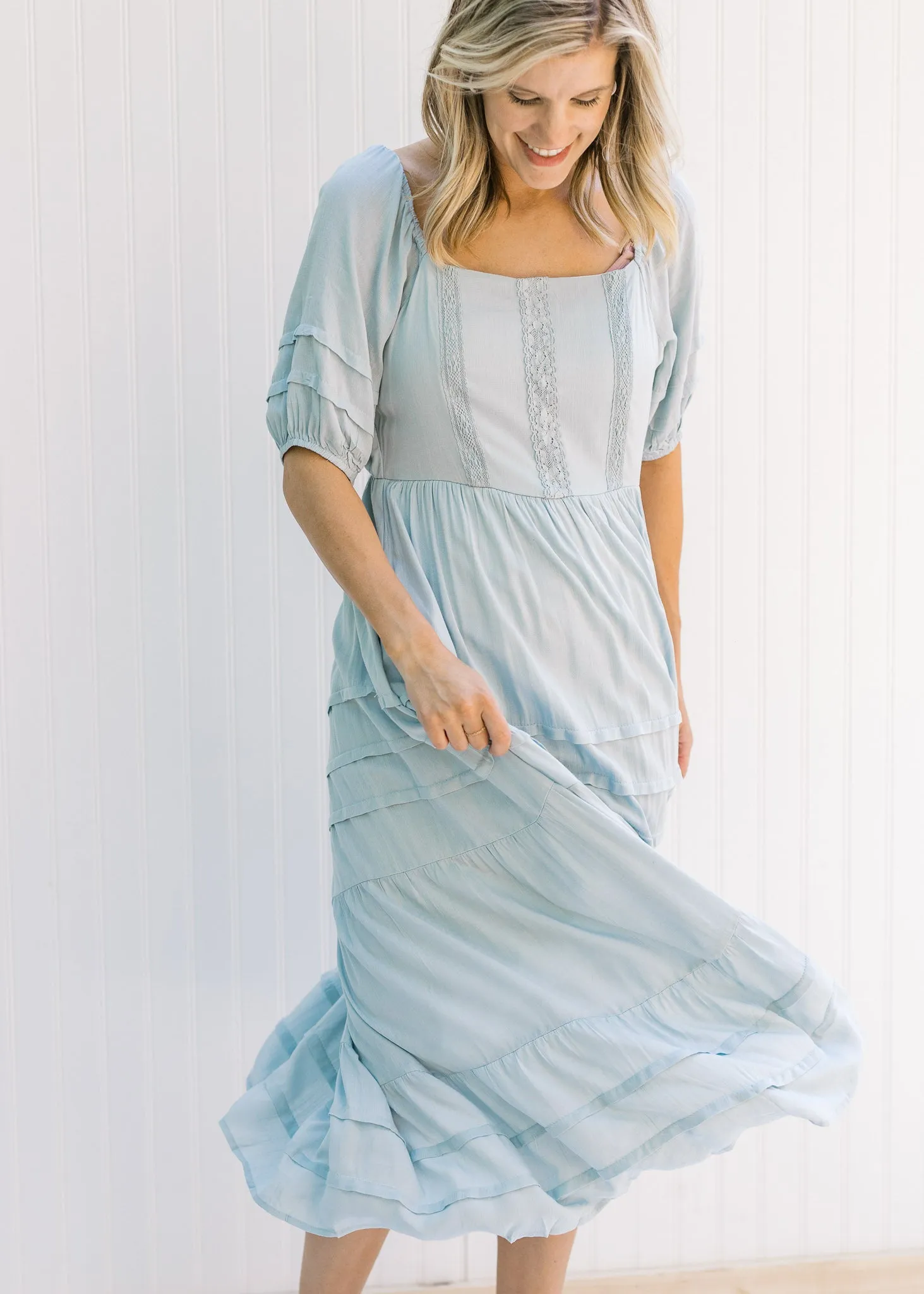 X Seafoam Maxi Dress
