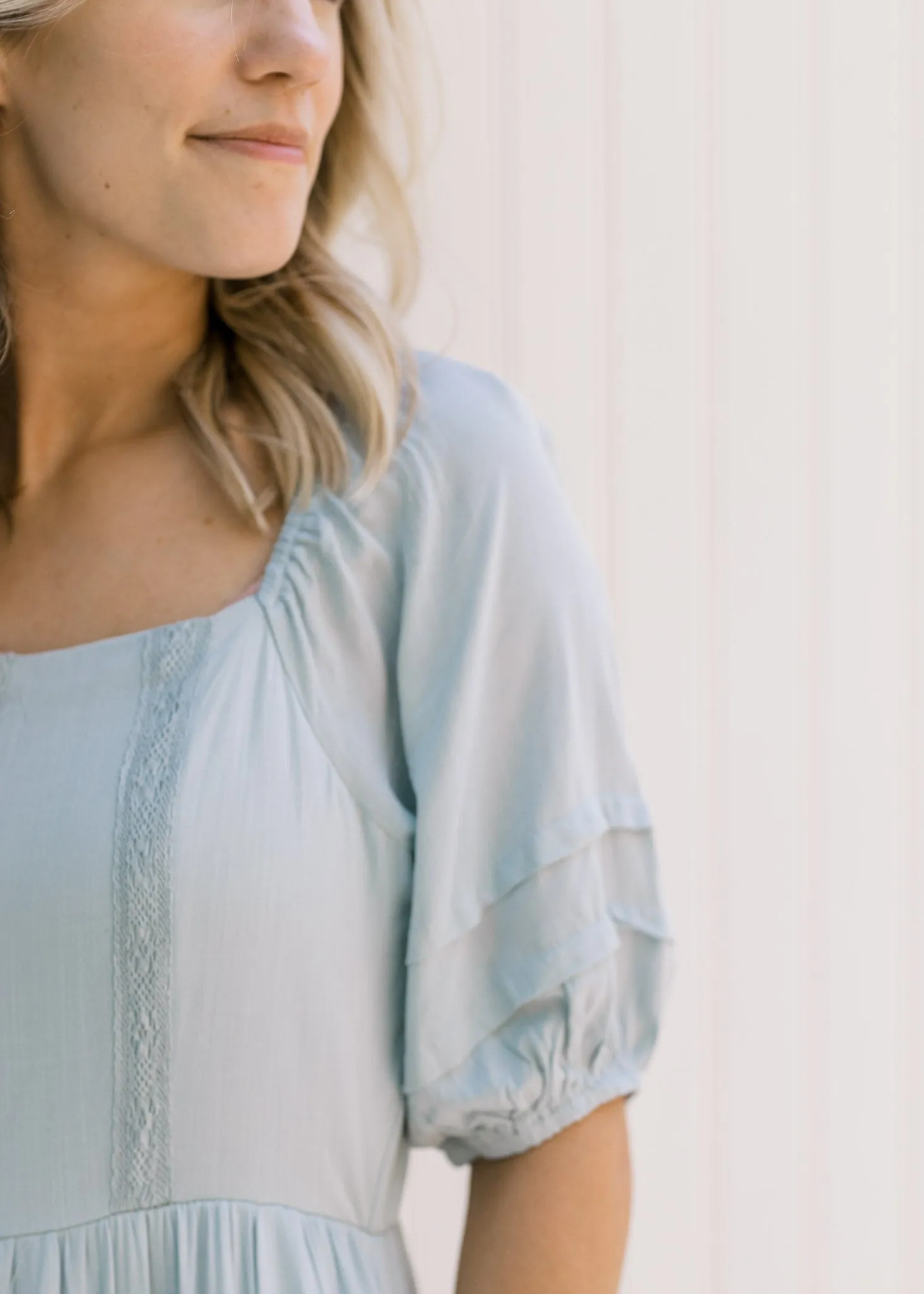 X Seafoam Maxi Dress